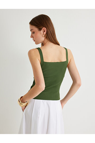 Koton Thick Strap Knit Top