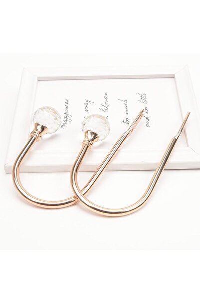 JZS Curtain Holdback 2PCS Wall Mounted with Crystal Gold