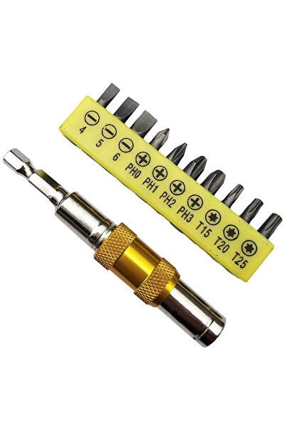 JZS 10 قطع مفك براغي على شكل حرف L بمقبس سداسي ومقبض توركس أداة يدوية EDC فضية وذهبية