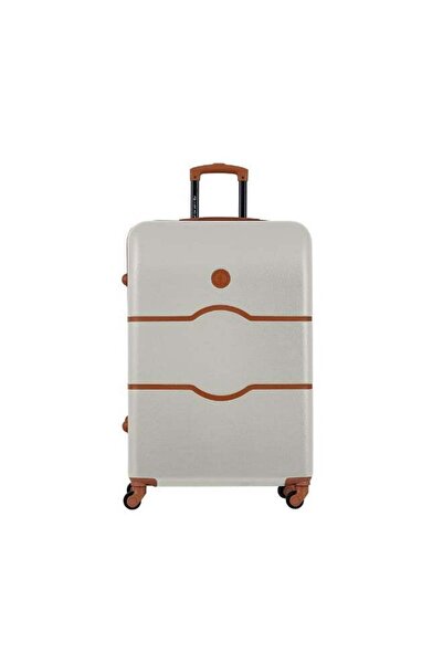 EAGLE EXPRESS Iconic 28-Inch Hard Trolley Luggage - Pure White