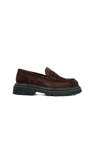 Tuna Genuine Leather Eva Sole Loafer Model Women's Shoes - Z1084