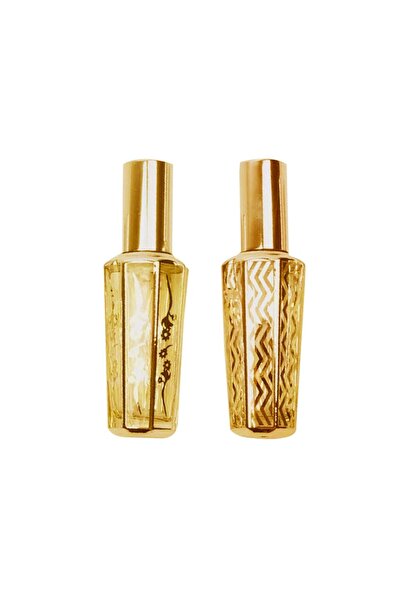 JZS زجاجات عطر فارغة قابلة لإعادة التعبئة من الطراز القديم، قطعتان من بخاخ زج...