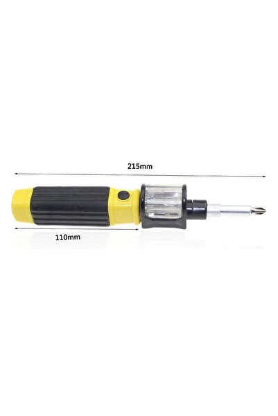 JZS Precision Screwdriver Bit 6 In1 360 Degree Flexible Hand Tool