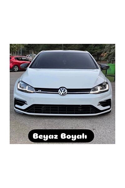 Bosch Golf 7.5 uyumlu R ön tampon beyaz boyalı 2017-2020