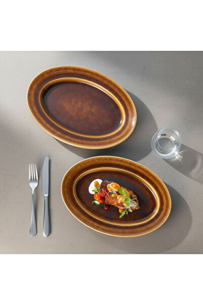Güral Porselen Valeron 2 Pieces 21 cm Kayak Plate Reactive Saura Vr 137
