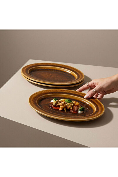 Güral Porselen Valeron 2 Pieces 21 cm Kayak Plate Reactive Saura Vr 137