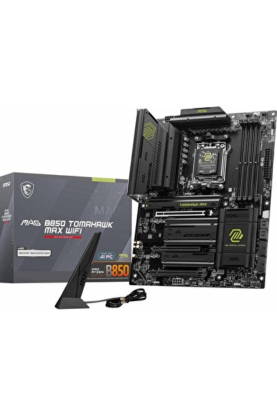 MSI MAG B850 Tomahawk MAX WiFi Motherboard (AM5, ATX)