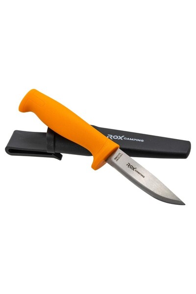 Genel Markalar Rox Camping Bushcraft Eco Paslanmaz Çelik Kamp Bıçağı Turuncu ...