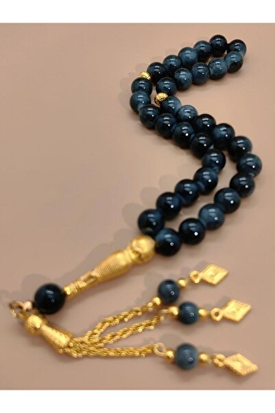 MAJOOD مسبحة صلاة زجاجية (33 حبة)/تسبيح/8 مم/للرجال والنساء/هدية رمضانية مثالية