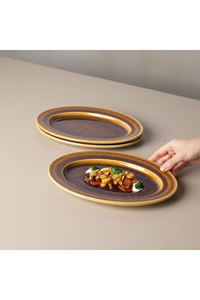 Güral Porselen Valeron 2 Pieces 24 cm Kayak Plate Reactive Saura 137