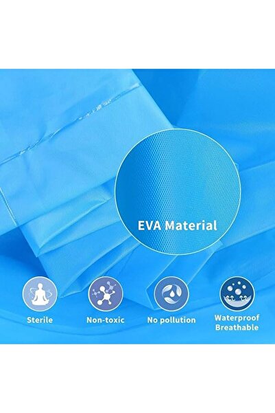 JZS Kids Waterproof Rain Coat EVA Portable Poncho for Outdoor