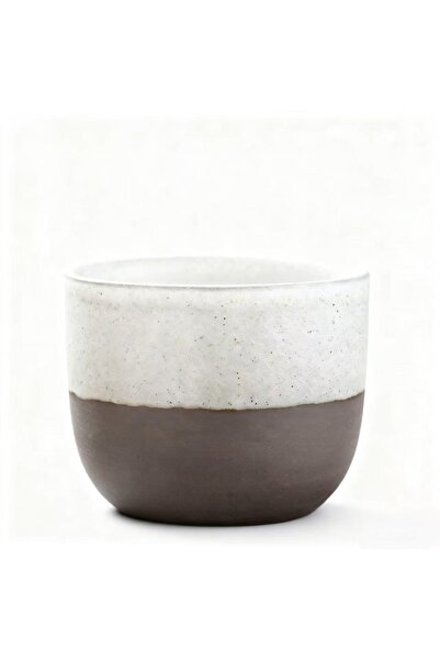 KB Coarse pottery coffee mug, handmade, Arabica coffee cup, Tea cup, 120ml, 1pc