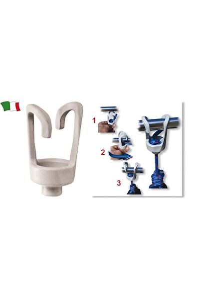 GFN Clips for Handles/Handrails, 22 mm Diameter, Nylon with F.V. Fibers