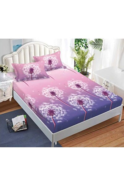 CHIRASO CHIRASO Fitted Sheet Set, Satin Cotton, 160x200 cm and 2 Pillowcases 52x80 cm