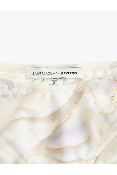 Koton Μπλούζα μπικίνι με αφηρημένο σχέδιο