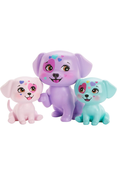 mattel Enchantimals City Tails Playset – Dessa Dalmatian Family