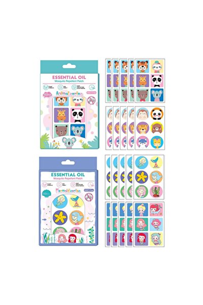 JZS ملصقات طاردة للبعوض، 120 قطعة، زيت طبيعي للتخييم والسفر والمنزل