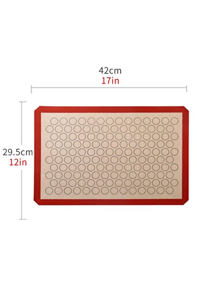 JZS Silicone Baking Mat 2 Pcs Reusable Non Stick Heat Resistant