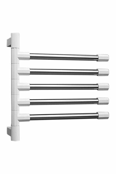 NO BRAND Bathroom towel rack, rotating towel rack, kitchen towel rack (monochrome, 26cm)
