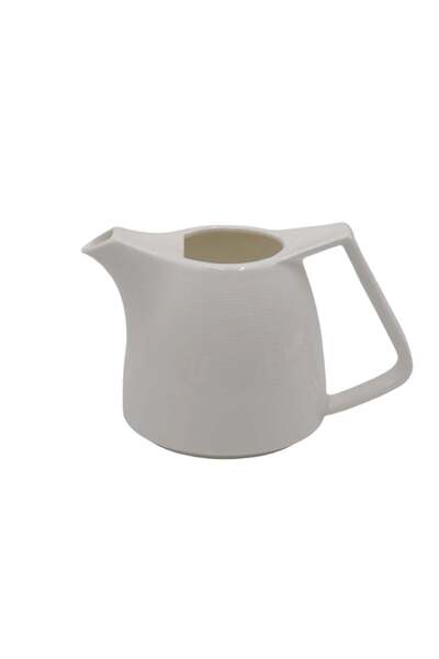 Aj Porcelain White Ceramic 700 ML Tea Pot