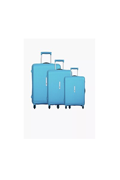 Vip Stargaze Exp Set Of 3 Polycarbonate with ABS Hard Sided 4-Wheeler Spinner Trolley Bag with TSA L