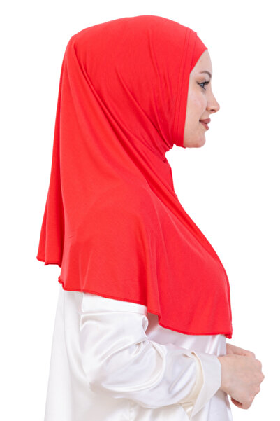 Modish Group Έτοιμο τουρμπάν και χιτζάμπ – Άνετο χιτζάμπ με σετ μπονέ από βισκόζη, ισλαμικό ρούχο - Ροζ