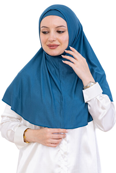 Modish Group Ready-Made Turban & Headscarf – Comfortable Hijab Shawl Islamic Clothing with Viscose Bonnet Set - Turquoise