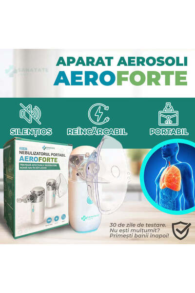 Sanatate Forte AEROFORTE Portable Nebulizer
