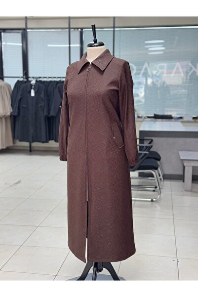 LARCH EXCLUSİVE SİMLİ DESENLİ PARDESÜ