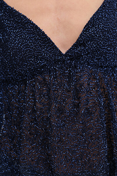 Addax Strappy Beaded Blouse A17718