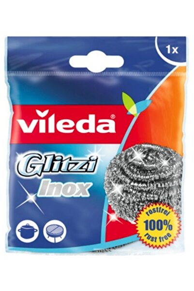Vileda Burete vase inox, spiralat 1 buc, Glitzi