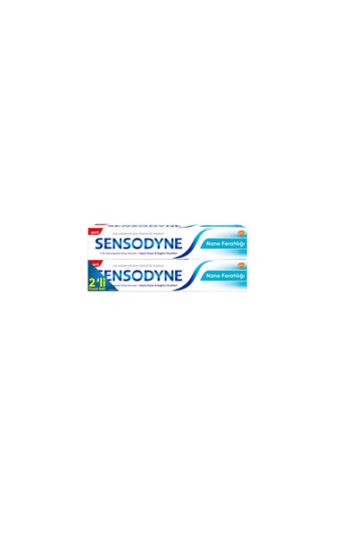 Sensodyne Diş Macunu Nane Ferahlığı 75 ml 2 li Avantaj Paket