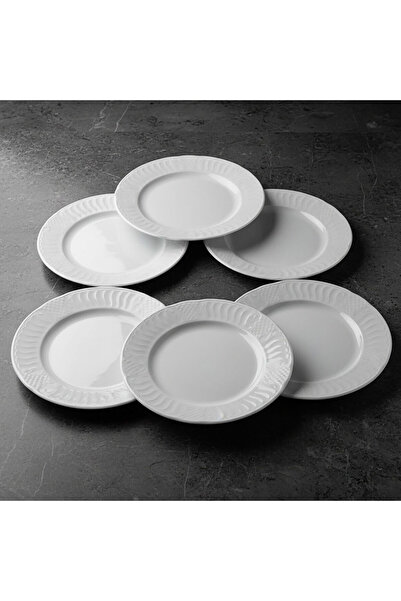 Güral Porselen Sembol 6 Piece 20 cm Cake Plate