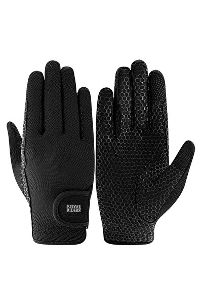 Royal Riders قفازات ركوب الخيل الفاخرة - أمارا مع شبكة هوائية #10062056