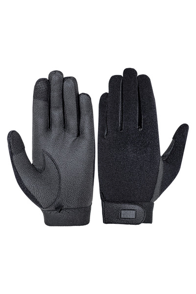 Royal Riders قفازات ركوب الخيل الفاخرة - JP Serino مع سباندكس رباعي الاتجاهات...