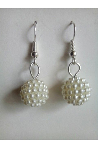 Shiklik أقراط نسائية أنيقة مزينة باللؤلؤ