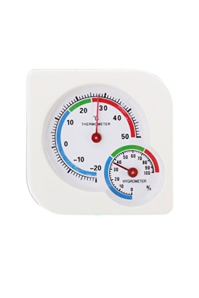 Stone Set of 4 mini indoor thermometers for monitoring temperature and humidity - for home and reptile ter