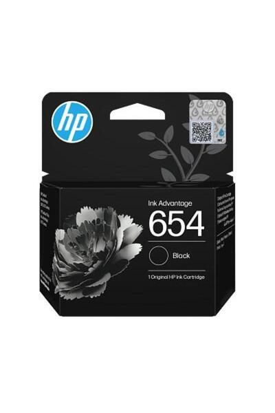 HP 654 Siyah Orijinal Mürekkep Kartuş 7FP39UE