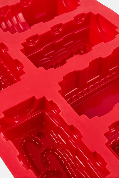 Muy Mucho Moule Muffins Train Cookie, Red