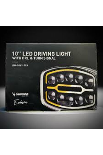 DEMMON OVAL FUUL LEDLİ SİS LAMBASI ÇİFT RENK