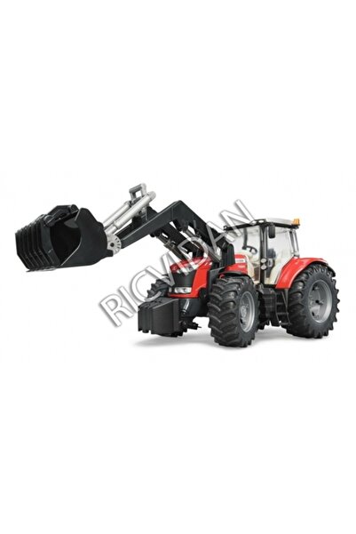 Bruder Tractor Massey Ferguson 7600 with front loader, 3047