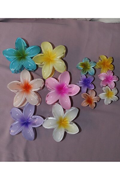 Kudi 6 Large Lotus Flowers and 6 Small Clothespins