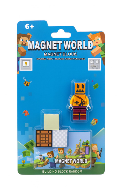 OEM Set de figurine magnetice MagnetWorld – Blocuri de construcție aleatorii ...