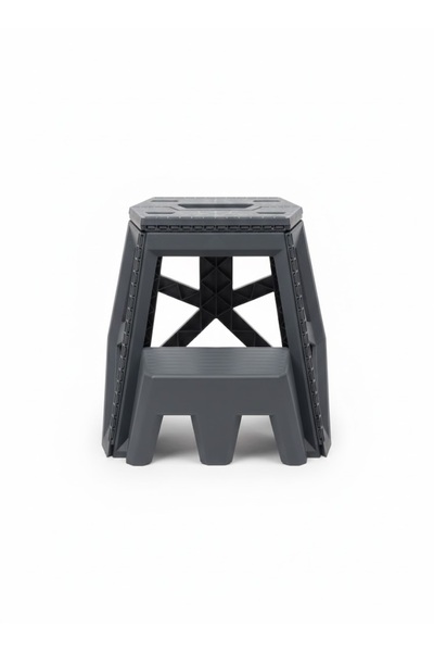 EveFix Fonksiyonlu Katlanabilir İki Kademeli Pratik Basamak Tabure