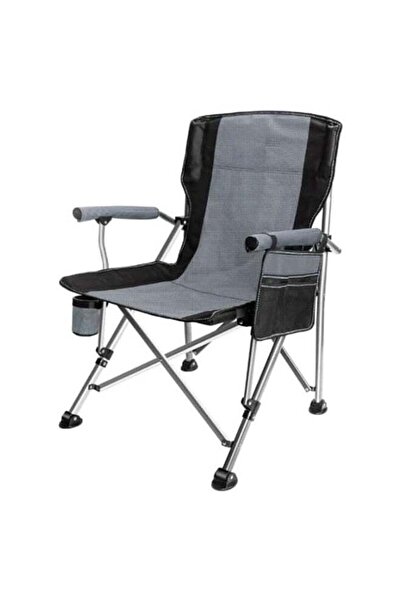 VOGMAX كرسي تخييم قابل للطي ومتين - سعة 200 كجم، مع حامل أكواب وحقيبة تبريد -...