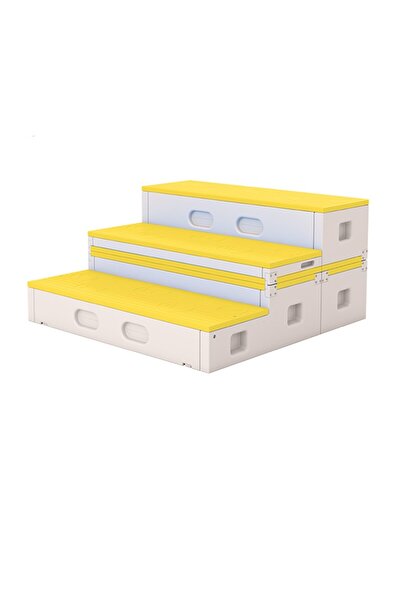 Nichiduta Garden Bancuta modulara multifunctionala Step Stool Yellow 123 x 122 x 62 cm