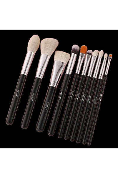 BEILI Black 10-Piece Makeup Brush Set