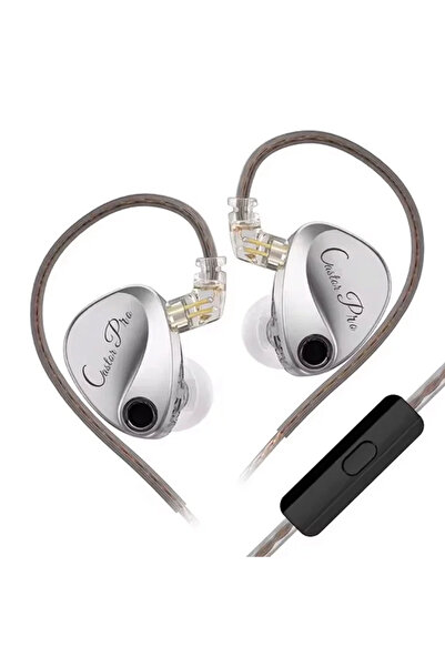 KZ Castor Pro Harman Target Çift Sürücülü Hi-Fi IEM Kulaklık (MİKROFONLU)