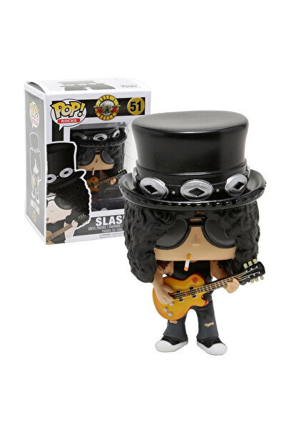 BaoBao Figurină cu tematică rock 51 – Personaj de colecție din vinil cu chita...