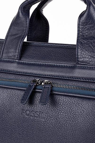 Fossil 100% Genuine Leather Business Laptop & Briefcase 14 Inch